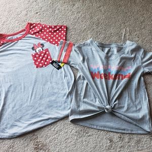 Nwt extra small shirt duo
